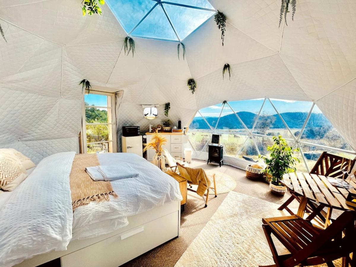 Glamping Hohe Wand - Zelt Mit Sternenfenster Und Whirlpool Hotel Maiersdorf Exterior photo