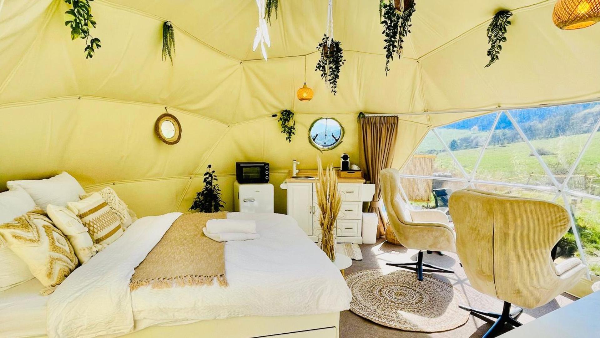 Glamping Hohe Wand - Zelt Mit Sternenfenster Und Whirlpool Hotel Maiersdorf Exterior photo